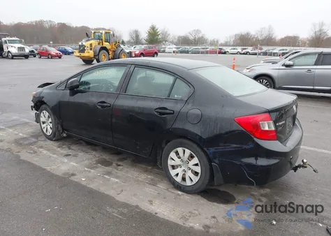 2012 Honda Civic Lx из США, поврежденный, VIN 19XFB2F50CE106981